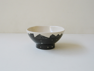 入荷情報 >> 矢島操さんの掻き落としの器