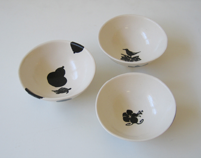 入荷情報 >> 矢島操さんの掻き落としの器